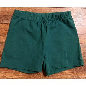 Hanna Andersson Girl's Size 12 Hunter Green Tumble Shorts Jersey Knit NWOT